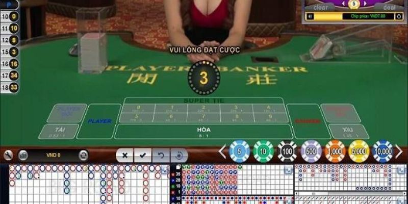 Tỷ lệ trả thưởng trong game bài trực tuyến Baccarat